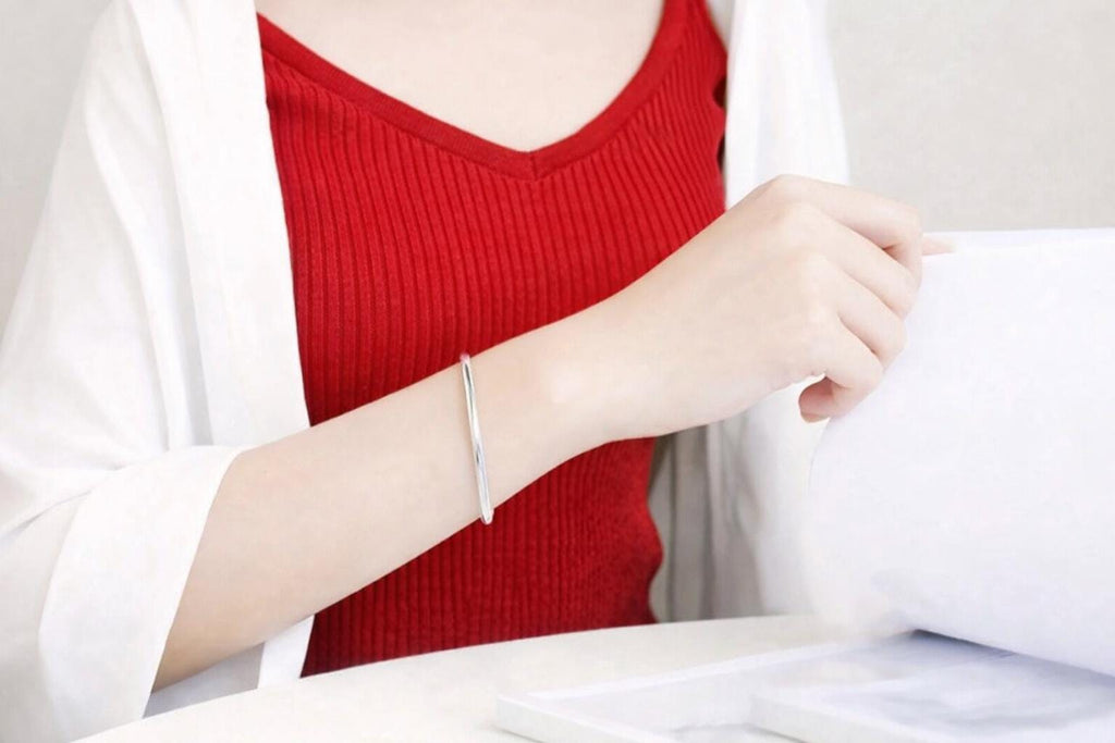 925 Sterling Silver Adjustable Snake Chain Bracelet 16–23cm, Minimalist Elegant Style