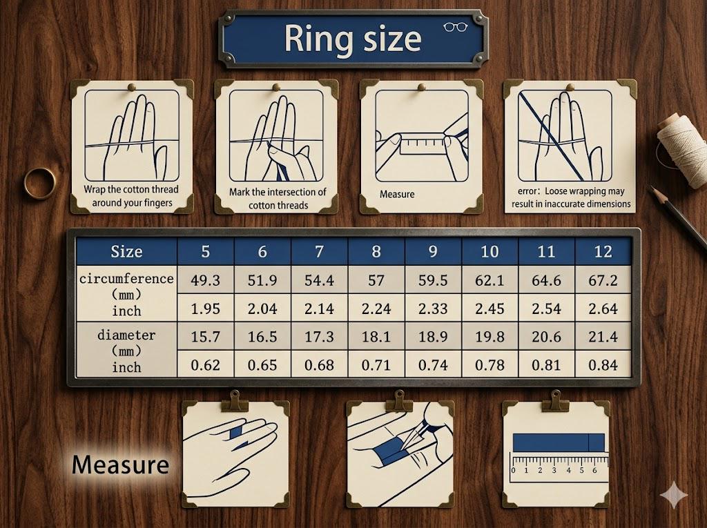 Vintage Gradient Line Width Ring, Golden Alloy Band, Retro Adjustable Fashion Ring